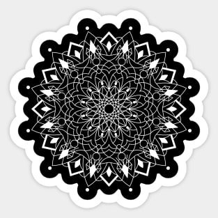 Mandala Flower Sticker